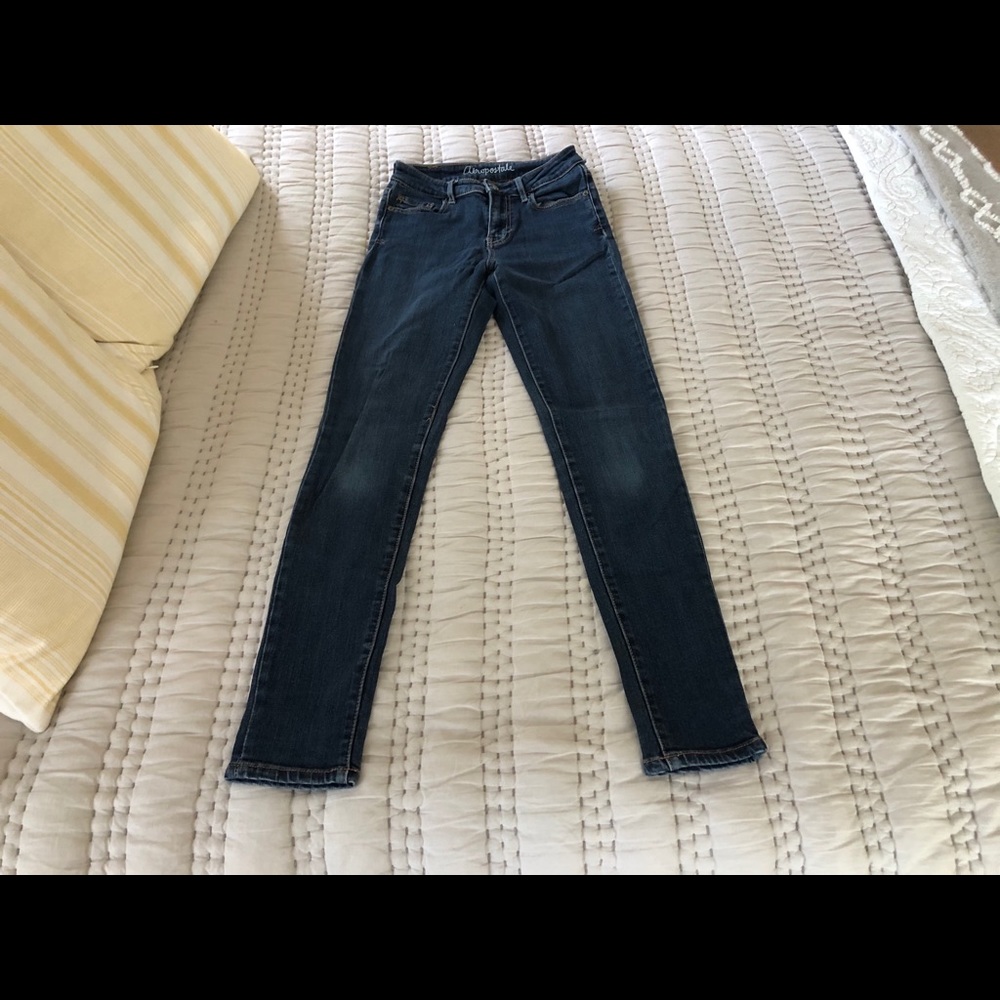 Aeropostale Ayla High-Rise Jegging Denim Jeans Women’s Size 00 - Picture 8 of 9